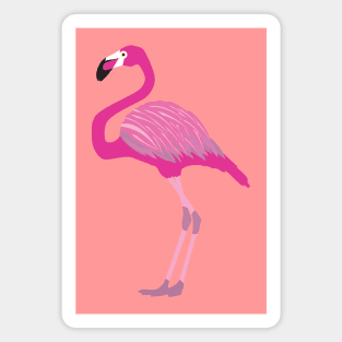 Flamingo Vibes Magnet